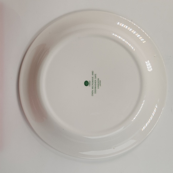 NIKKO Ceramics, Japanese China "Cookies For Santa" 8" Holiday Cookies Plate - Picture 5 of 16